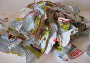 Separering af våde etiketter