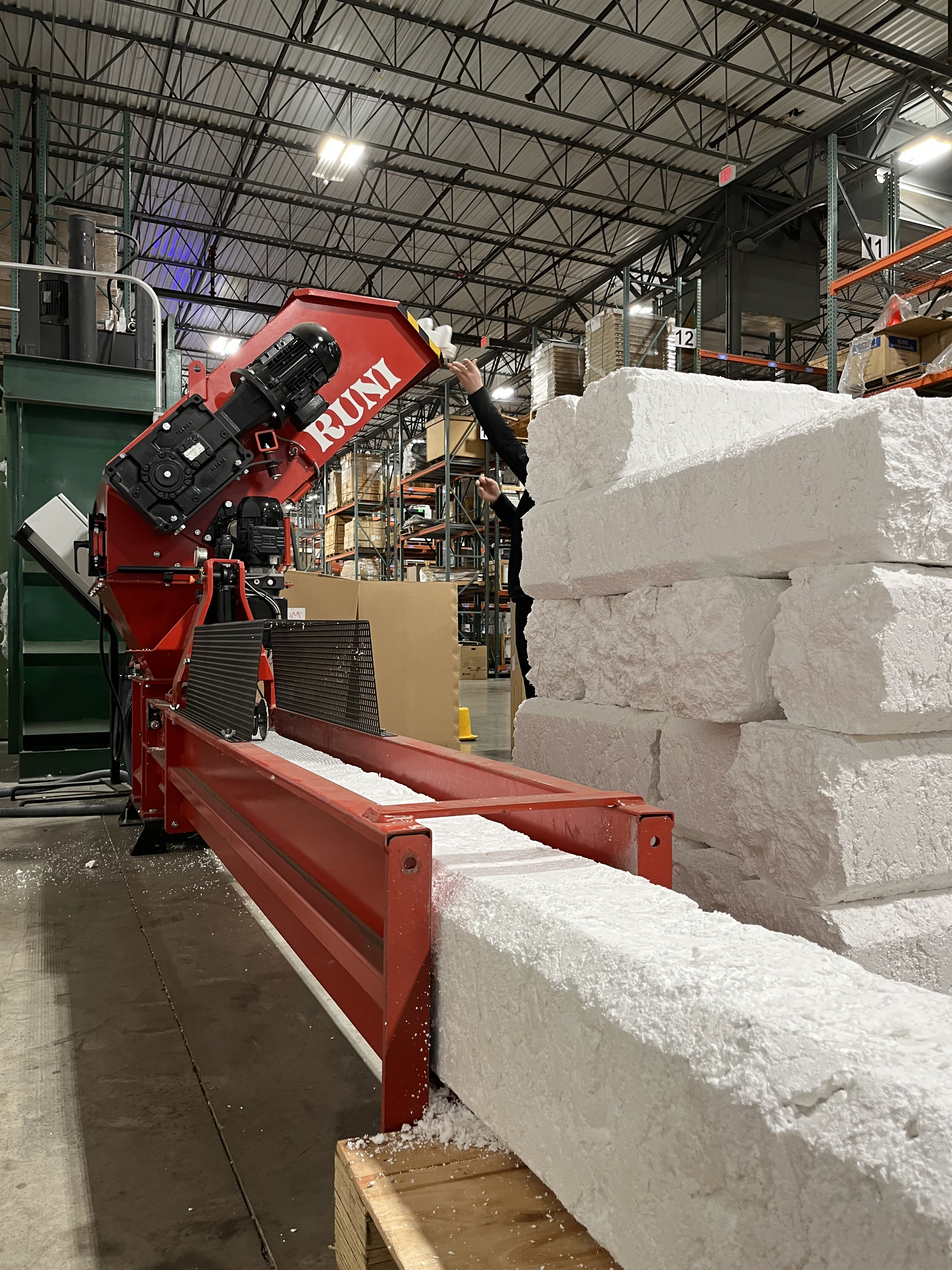 EPS, compaction, komprimering, Styrene, Xerox, RUNI EPS, compaction, komprimering, Styrene, Xerox, RUNI